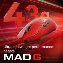 Madlions MAD G Lightweight Wireless Mouse – Black/White