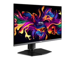 MSI MAG 272UP QD-OLED X24 27-inch 3840 x 2160 (UHD) Gaming Monitor, 240Hz, Adaptive-Sync, HDMI, DisplayPort, VESA Mountable, Tilt, Height Adjustable, Speaker, 0.03ms, Black