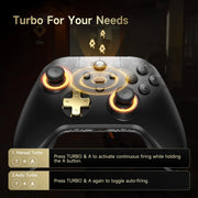 EasySMX D05 Multiplatform Gaming Controller with Charging Dock, Hall Effect Joysticks and Triggers