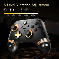 EasySMX D05 Multiplatform Gaming Controller with Charging Dock, Hall Effect Joysticks and Triggers