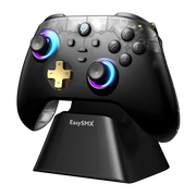 EasySMX D05 Multiplatform Gaming Controller with Charging Dock, Hall Effect Joysticks and Triggers