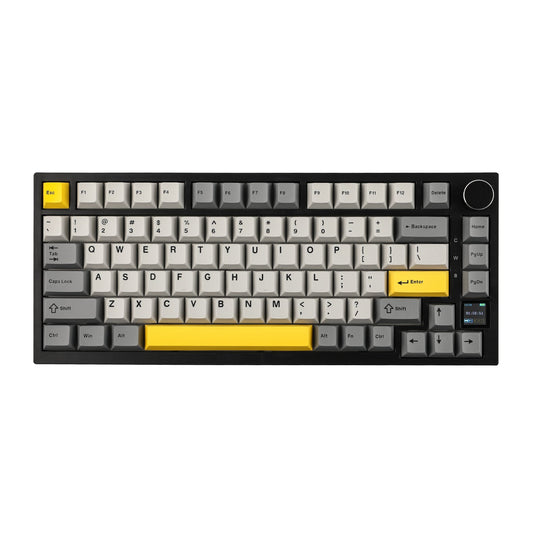 Ajazz AK820 Pro Wireless RGB Mechanical Keyboard – Grey with Flying Fish and Gift switches