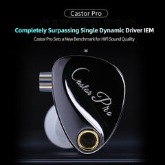 KZ Castor Pro Tunable in Ear Monitor, HiFi Improved Bass in Ear Headphone