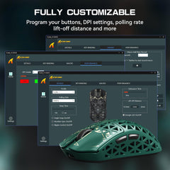 ATTACK SHARK R5 Ultra Carbon Fiber Wireless 8K PAW3950MAX Gaming Mouse