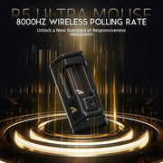 ATTACK SHARK R5 Ultra Carbon Fiber Wireless 8K PAW3950MAX Gaming Mouse