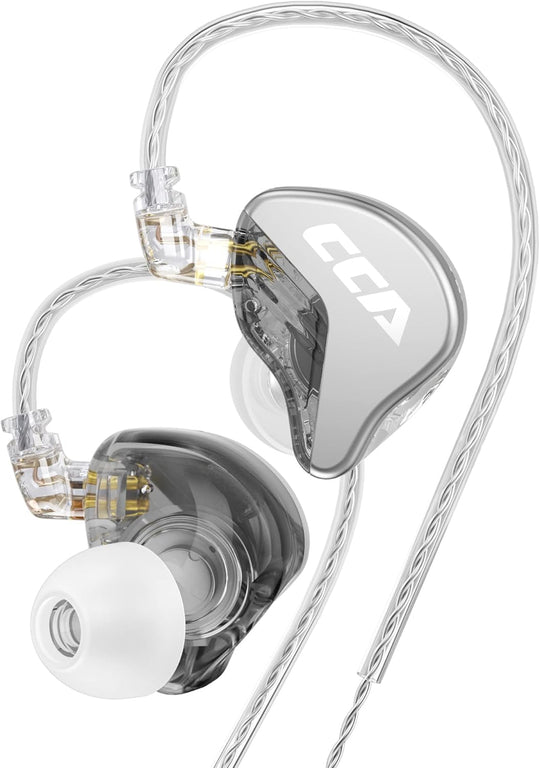 CCA CRA in Ear Monitor Headphones, Ultra-Thin Diaphragm Dynamic Driver