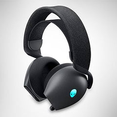 Alienware AW720H Wireless Headset (Open Box) – Dual-Mode, Dolby Atmos, 2.4GHz & 3.5mm, Lunar Light