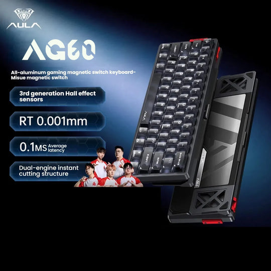 Aula AG60 Pro (Black Translucent) - Keyboards