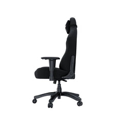 Anda Seat Luna Gaming Chair Fabric Ergonomic Reclining Video Game Chair Black