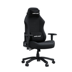 Anda Seat Luna Gaming Chair Fabric Ergonomic Reclining Video Game Chair Black