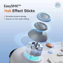 EasySMX X05 Multiplatform Gaming Controller with Hall Effect Joysticks