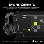 Corsair HS65 WIRELESS Gaming Headset — Carbon