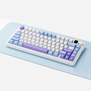 XINMENG M75 Pro TFT Display Tri-Mode Gasket Mechanical Keyboard – White Blue – Juicy Peach