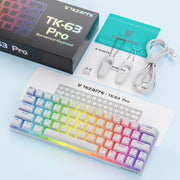 Tezarre TK63 Pro Wireless Mechanical Gaming Keyboard
