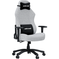 Anda Seat Luna (Grey Fabric)  Fabric Gaming Chair Ergonomic Reclining Video Game Chair