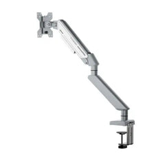 Anda Seat Stealth II Ergonomic Single Monitor Arm Silver White |AD-W-A6D-1S-FW