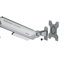 Anda Seat Stealth II Ergonomic Single Monitor Arm Silver White |AD-W-A6D-1S-FW