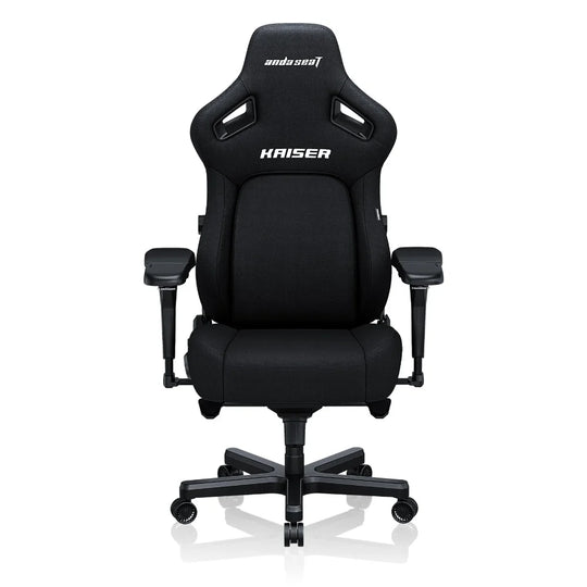 AndaSeat Kaiser 4 Large Premium Fabric Gaming Chair – Carbon Black
