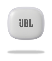 JBL Vibe Flex True Wireless Earbuds – Bluetooth Earphones with Deep Bass Sound, IP54 Water & Dust Resistant, Long Battery Life, Voice Assistant Compatible, Open-Ear Design (White)