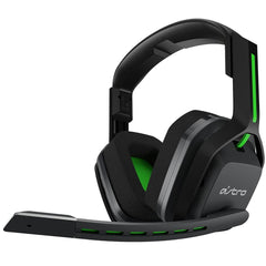 Logitech Astro A20 Wireless Gaming Headset - Black/Green - Box Open