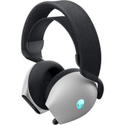Alienware AW720H Wireless Headset (Open Box) – Dual-Mode, Dolby Atmos, 2.4GHz & 3.5mm, Lunar Light
