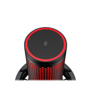 HyperX QuadCast 2 USB Microphone for Gaming, Streaming and Podcasting, with On-Board Controls, LED Lighting, Removable Shock Mount, PC, Mac, PS5, PS4, USB-C - Black