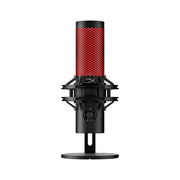 HyperX QuadCast 2 USB Microphone for Gaming, Streaming and Podcasting, with On-Board Controls, LED Lighting, Removable Shock Mount, PC, Mac, PS5, PS4, USB-C - Black