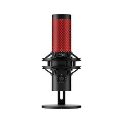 HyperX QuadCast 2 USB Microphone for Gaming, Streaming and Podcasting, with On-Board Controls, LED Lighting, Removable Shock Mount, PC, Mac, PS5, PS4, USB-C - Black