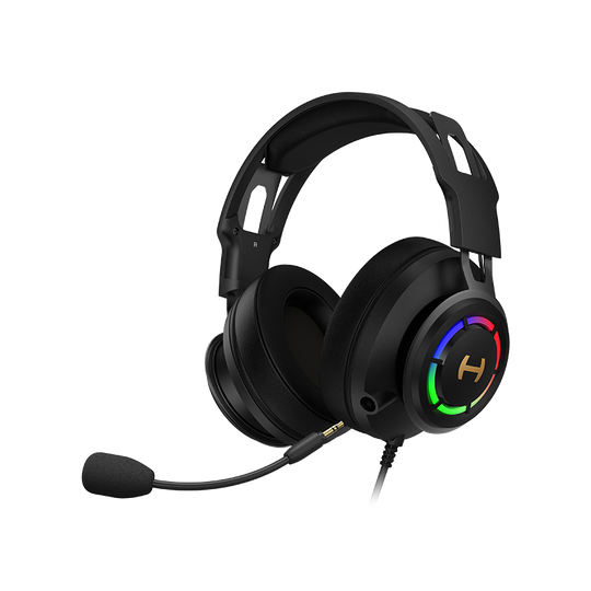 Edifier G35 USB Gaming Headset – 7.1 Surround, ENC Mic, 50mm Driver, RGB, PC/PS4/Mac, Black