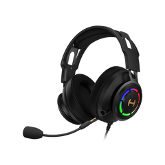Edifier G35 USB Gaming Headset – 7.1 Surround, ENC Mic, 50mm Driver, RGB, PC/PS4/Mac, Black