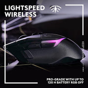 Logitech G502 X Plus Lightspeed RGB Wireless Gaming Mouse - Black