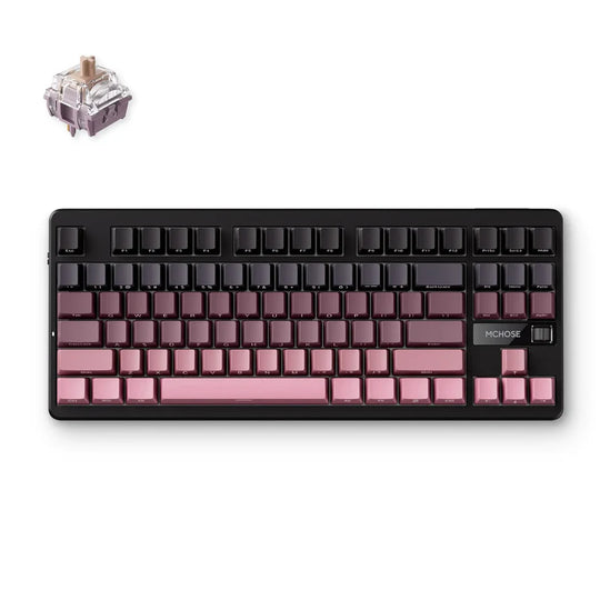 MCHOSE G87 Wireless Gasket Mount Custom Mechanical Keyboard