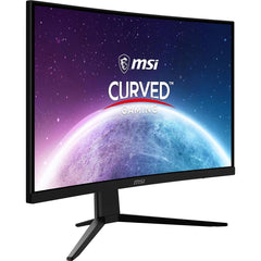 MSI G2422C 24" Curved Gaming Monitor, 1920 x 1080 (FHD), VA, 1 ms, 170 Hz, FreeSync Premium, HDMI, DP Port, Tilt