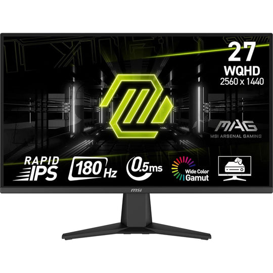 MSI MAG 275QF 2K 180Hz WQHD IPS 0.5ms Adaptive-Sync Gaming Monitor
