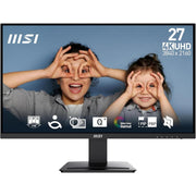 MSI PRO MP273U Professional Business Monitor 27" UHD 4K 60Hz 4ms (GTG) IPS, HDR Ready