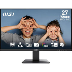 MSI PRO MP273U Professional Business Monitor 27" UHD 4K 60Hz 4ms (GTG) IPS, HDR Ready