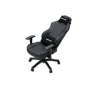 Anda Seat Luna Large Gaming Chair – Ergonomic Recliner, PVC Leather, Lumbar & Neck Support, Black