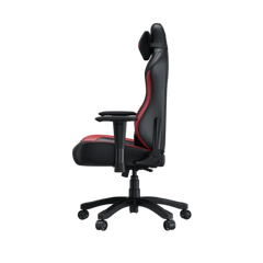Anda Seat Luna Gaming Chair – Ergonomic Recliner, PVC Leather, Neck & Lumbar Support, Black & Red