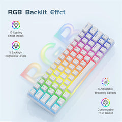 Tezarre TK63 Pro Wireless Mechanical Gaming Keyboard