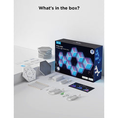 Govee Glide Hexagon Light Panels Ultra, RGBIC 3D Wall Lights (Pack of 7)