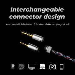 HiFiGo IEMs Juzear x Z Reviews Defiant in Ear Monitor, 1DD +3BA Hybrid Drivers Earphone