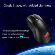 Asus Rog Gladius III Wireless AimPoint RGB Gaming Mouse - Black