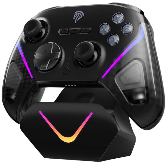 EasySMX D10 Multiplatform Gaming Controller with TMR sticks, Trigger Lock and Charging Dock