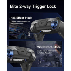 EasySMX D10 Multiplatform Gaming Controller with TMR sticks, Trigger Lock and Charging Dock
