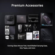 Asus Rog Harpe Ace Extreme Wireless Gaming Mouse, Carbon Fiber Build