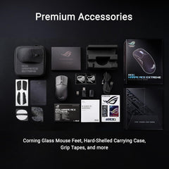 Asus Rog Harpe Ace Extreme Wireless Gaming Mouse, Carbon Fiber Build