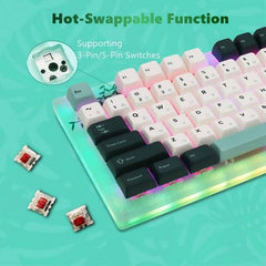 Womier K87 75% Gaming Keyboard